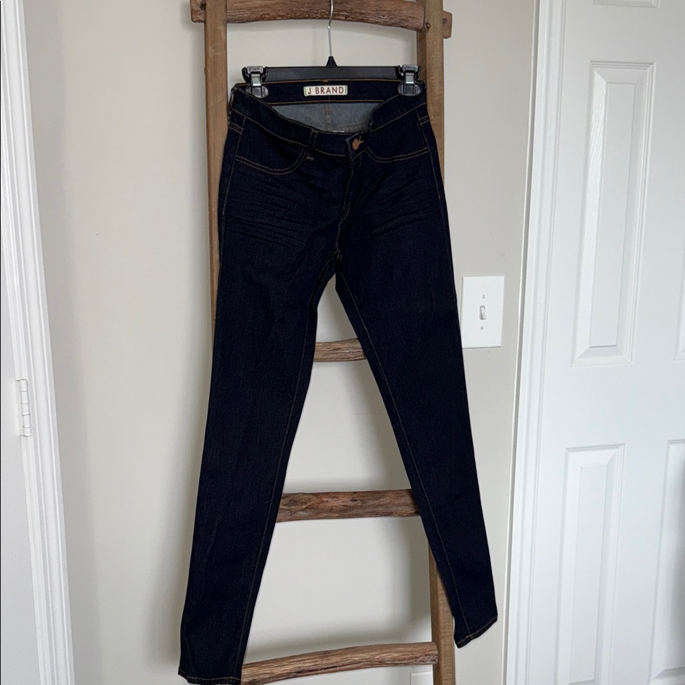 J Brand Women's Dark Blue Skinny Jeans